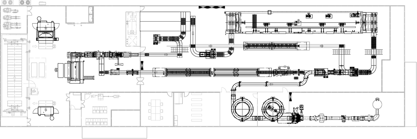 食パン生産プラント
